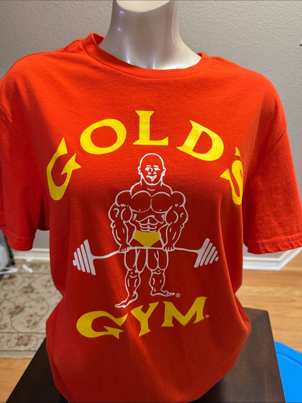 Gold's Gym Men's Short Sleeve Logo Tee - Orange